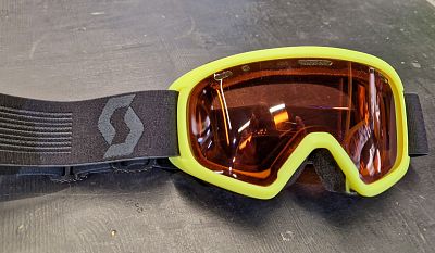 Превью Детские горнолыжная маска Маска горнолыжная SCOTT Junior Witty High Viz Green/Black/Enhancer (271827-1)